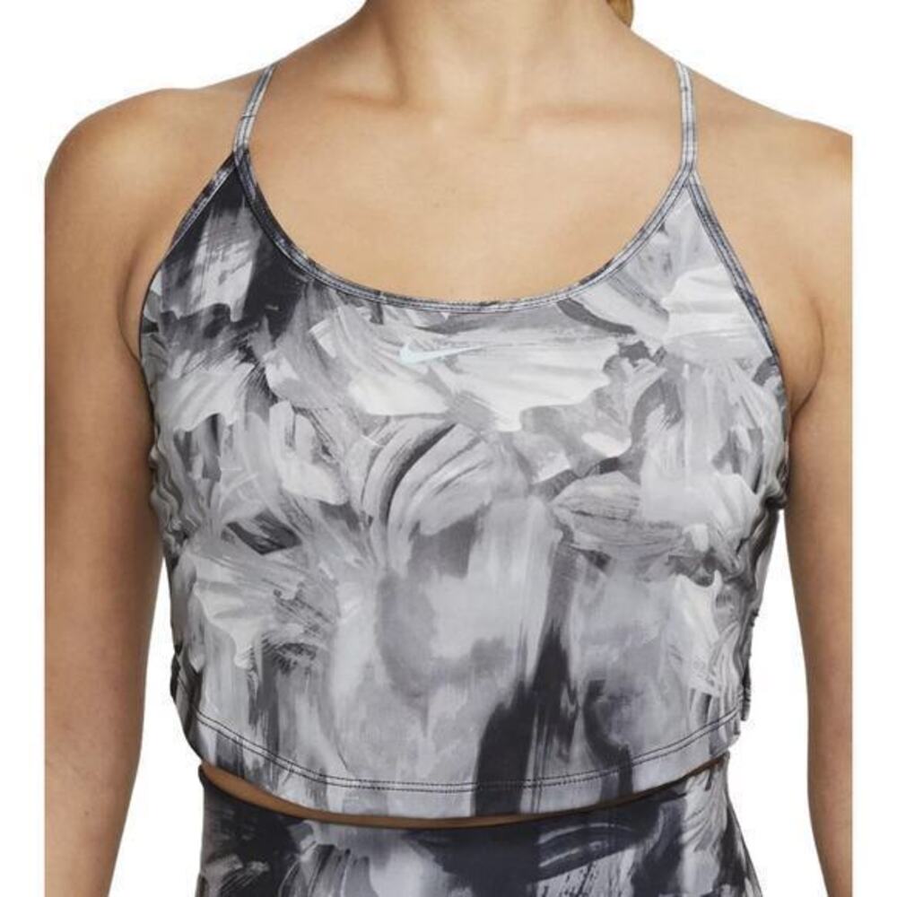 Nike Women's One Dri-FIT Cropped Printed‎ Tank Top Size XXL Breathable A…